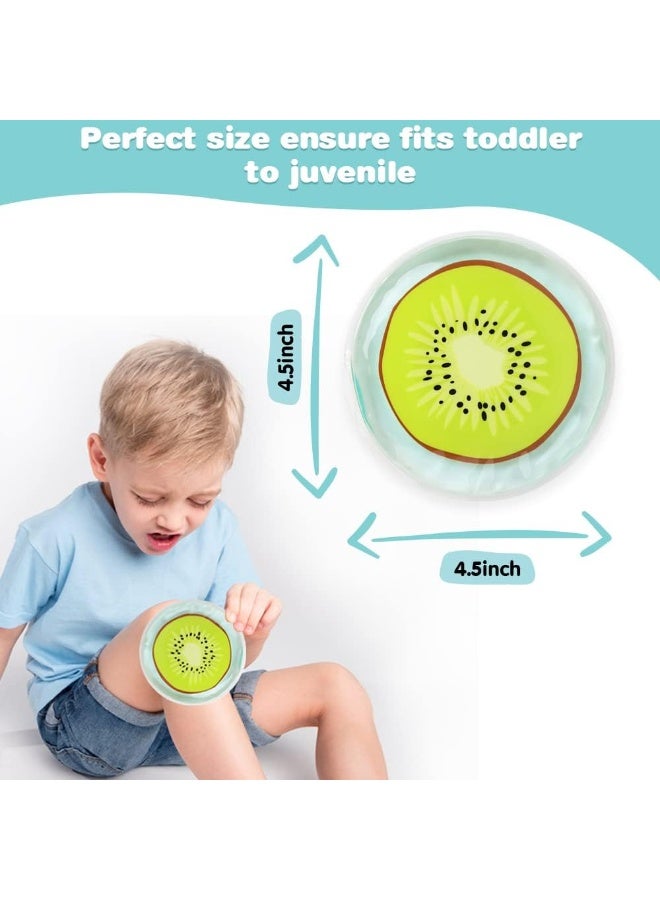 Hilph Ice Pack Cold Compress for Kids, 3 Bump Ice Pack Kids Cold Packs Reusable Kids Ice Packs for Baby Pain Relief, Kids Plasters for Kids Swelling, Bruise, Fever - 4.52" - Image 4